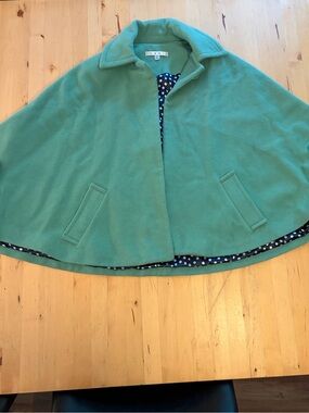CAbi Teal Green Fleece Jacket